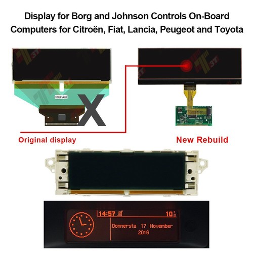 Display per computer bordo - display, di