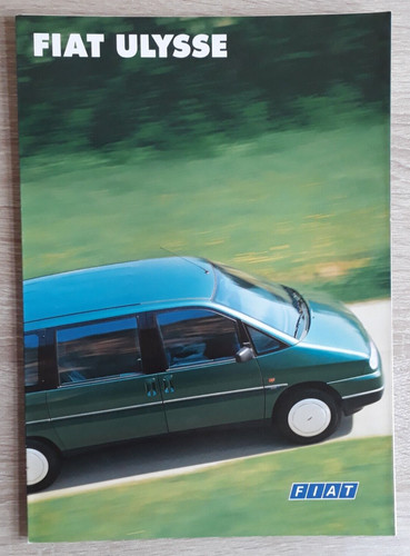 Fiat ulysse depliant - depliant, gamma