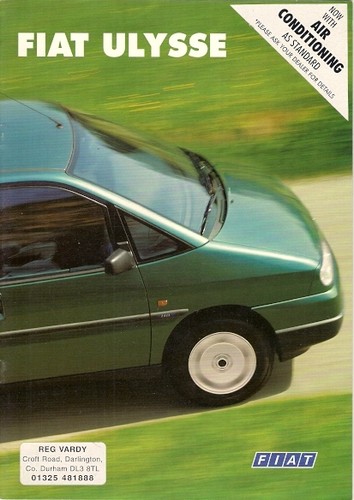 Fiat ulysse 1996 brochure - fiat,