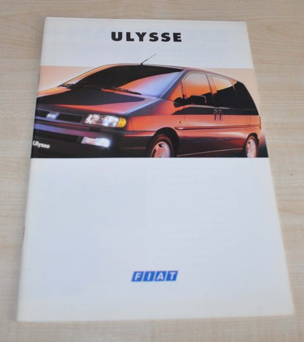 Fiat ulysse depliant - depliant,