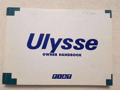 Fiat ulysse manuale - ulysse,