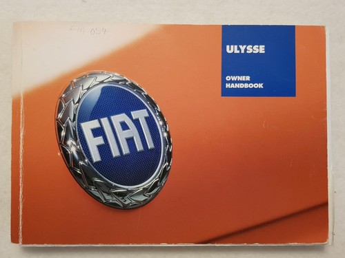 Fiat ulysse manuale - ulysse,