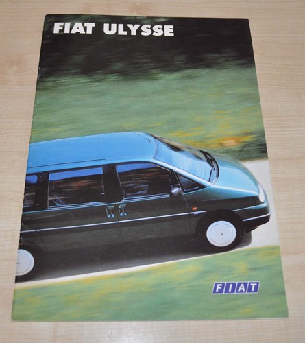 Fiat ulysse depliant - ulysse, brochure