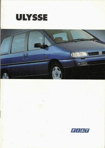 Fiat ulysse 1995 1996 brochure - ulysse,