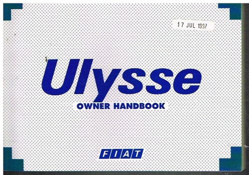 Fiat ulysse mk1 benzina - mk1,