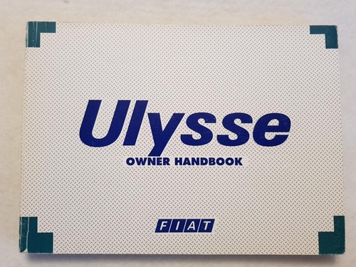 Fiat ulysse manuale - ulysse,