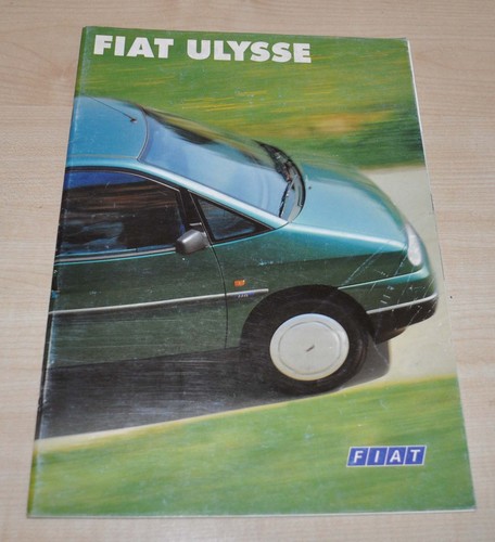 Fiat ulysse depliant - fiat,