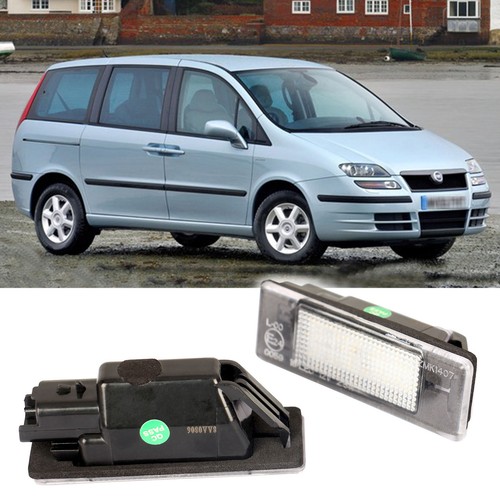 Luci targa led per fiat - led,